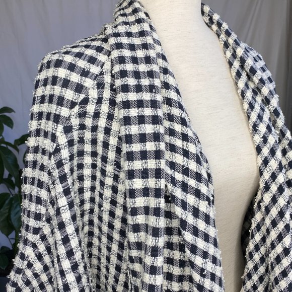 Moroccan Berber-Style Cotton Open Front Cardigan - Picture 8 of 10